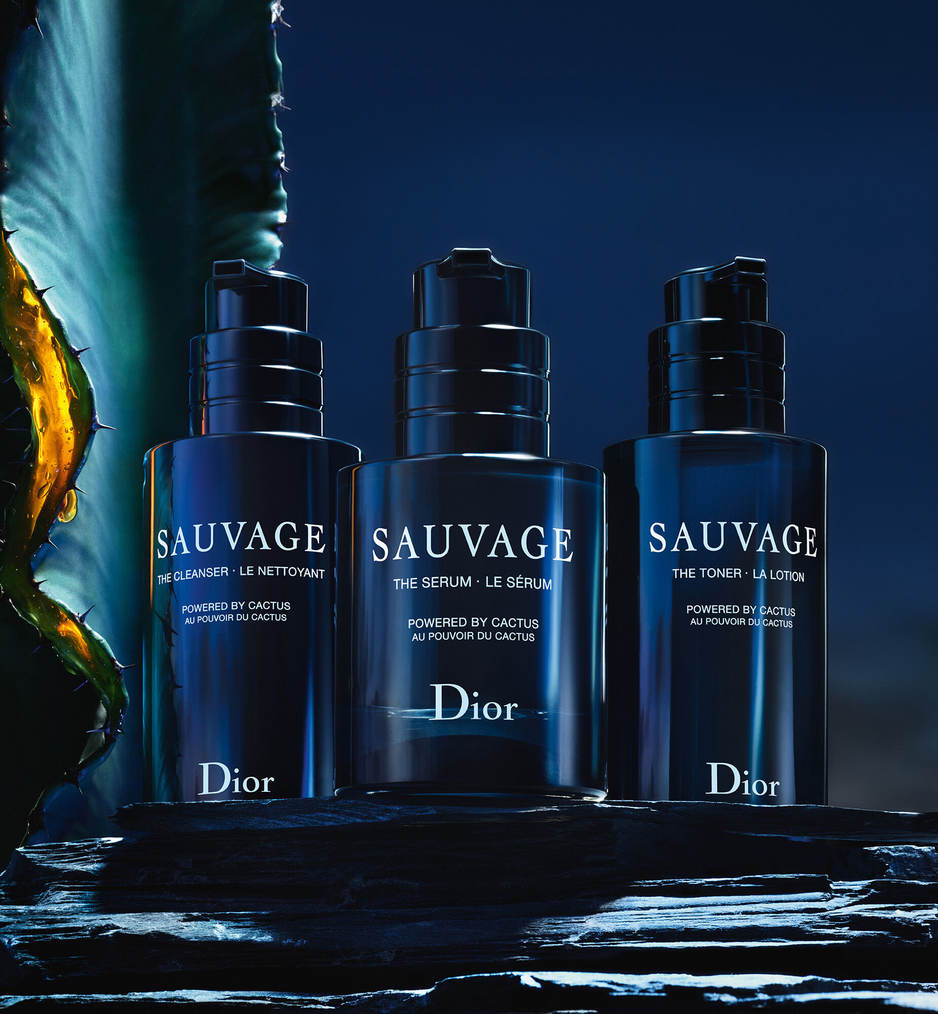 化粧水・ローション・トナー Dior SAUVAGE THE TONER 100ml Sauvage The Toner: Face Toner Lotion and After-Shave for Men